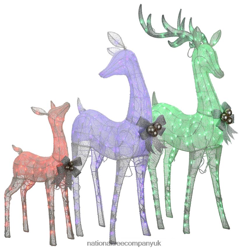 decoration | National Tree Company Deer Family Assortment F2L4F613